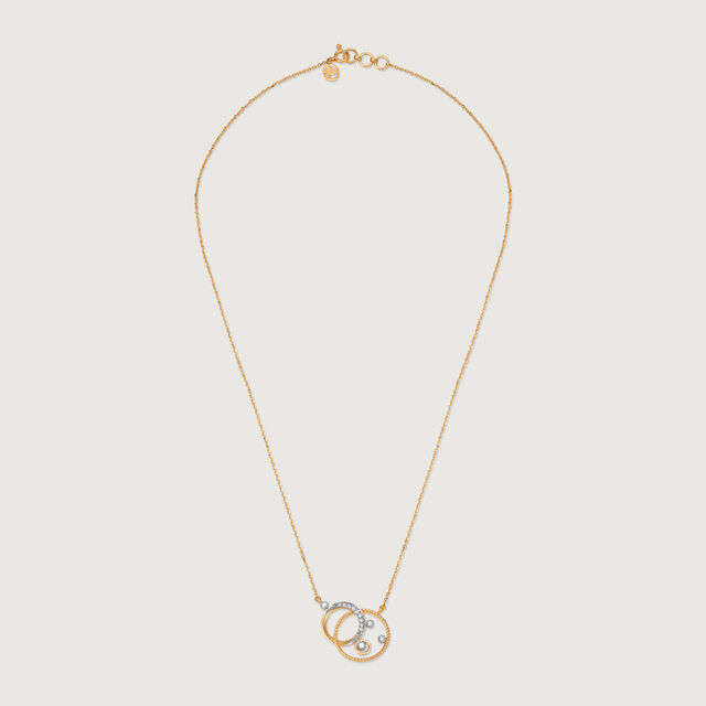 Cosmic Whirl 14KT Diamond Necklace,,hi-res image number null