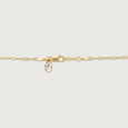 Sleek Dual Tone Paperclip Gold Chain,,hi-res view 5
