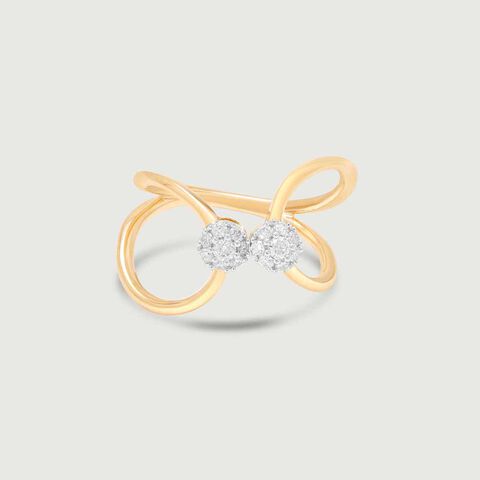 Gleaming Charm Diamond Ring