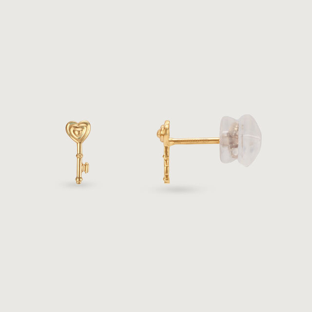 Love Key 14 Kt Gold Necklace Set,,hi-res image number null
