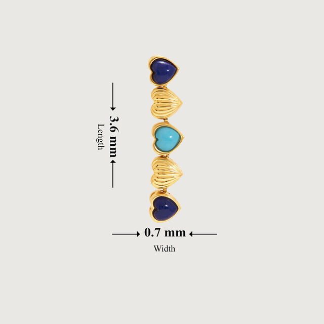 Pop Magic 18KT Convertible Lapis Lazuli Drop Earrings,,hi-res image number null