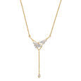 14KT Yellow Gold Radiant Harmony Diamond Necklace,,hi-res view 3