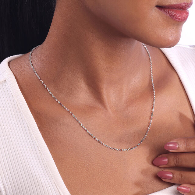 Breezy Cute Silver Chain,,hi-res image number null