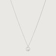 Radiant Halo Silver Necklace,,hi-res view 4