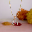 Lord Rama Gold and Diamond Pendant,,hi-res view 1