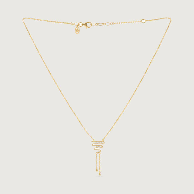Fluid Rhythm Diamond Necklace,,hi-res image number null