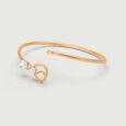 Pearl Orbit Opulence 14KT Bangle,,hi-res view 3
