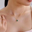 Lustrous Verdant Onyx Necklace,,hi-res view 2