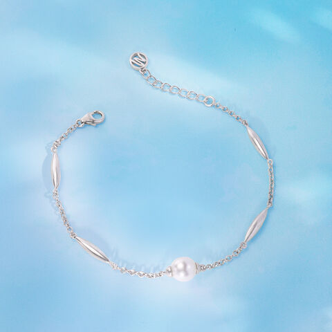 Soft Aura Silver Bracelet