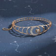 Moonlit Transformations 14KT Diamond Bangle,,hi-res view 1