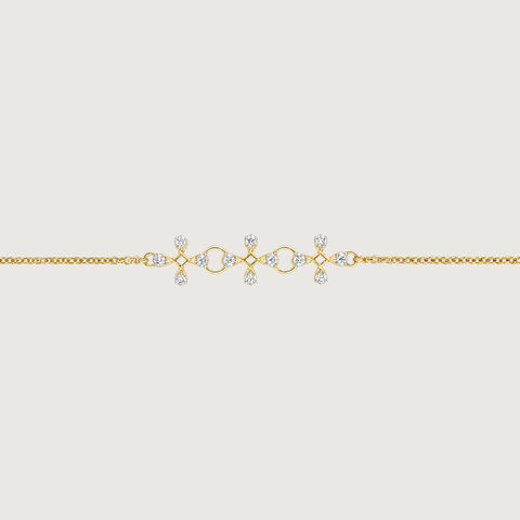 Delicate Bloom Diamond Bracelet