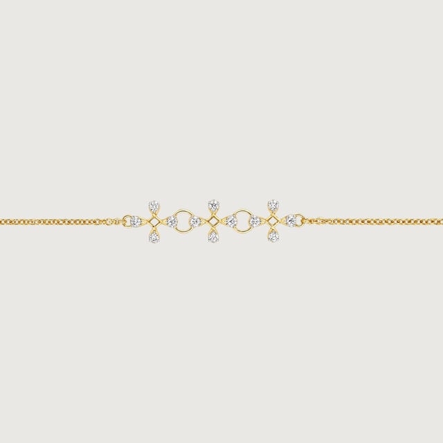 Delicate Bloom Diamond Bracelet,,hi-res image number null