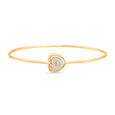 14KT Yellow Gold Little Joys Diamond Bangle,,hi-res view 3