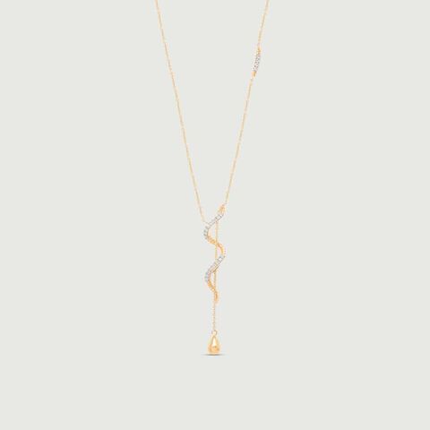 Swerve Spark Diamond Necklace