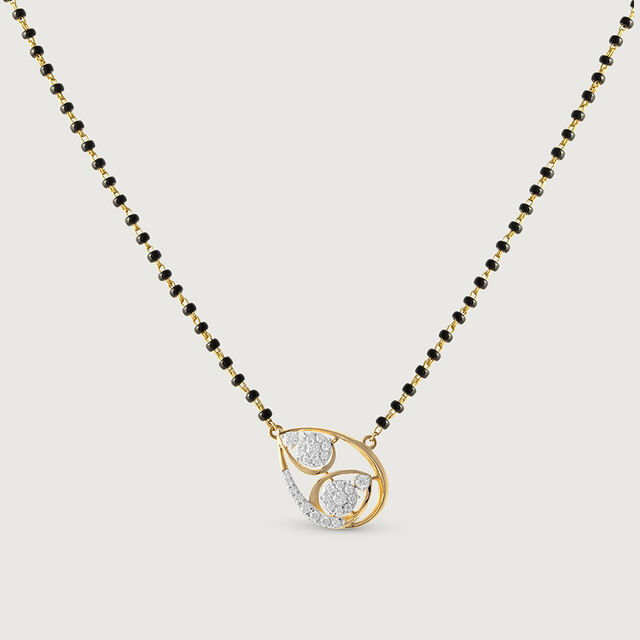Bonded Forever Gold & Diamond Mangalsutra,,hi-res image number null