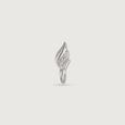 Dreamy Gleam Silver Nose Pin,,hi-res view 4