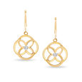 14KT Modern Glam Diamond Drop Earrings,,hi-res view 1