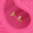 Drip Trio Gold Stud Earrings,,hi-res view 1