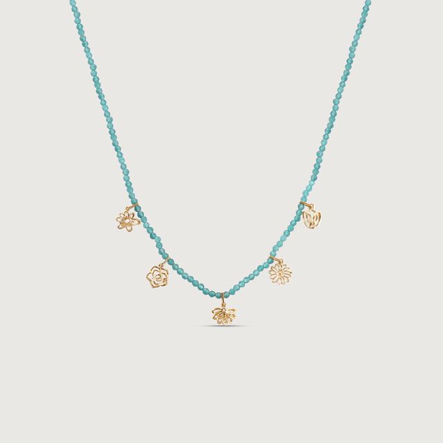Chic Bloom Beaded Necklace,,hi-res image number null