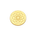 1 Gm 24 Karat Lotus Gold Coin,,hi-res view 2