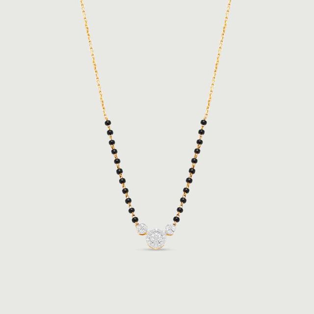 Sweet Chic Diamond Mangalsutra,,hi-res image number null