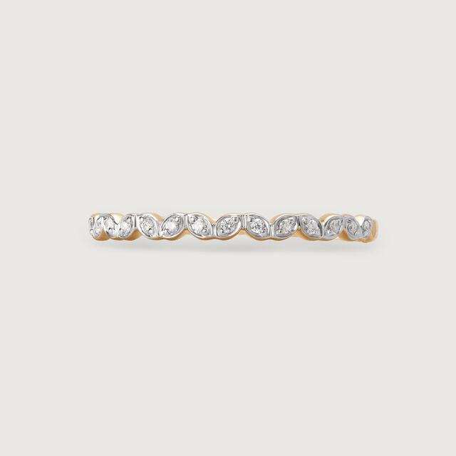 Aurora Arch 14KT Gold & Diamond Ring,,hi-res image number null