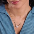 Radiant Layered Diamond Mangalsutra,,hi-res view 2