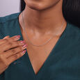 Sleek Minimal Silver Chain,,hi-res view 2