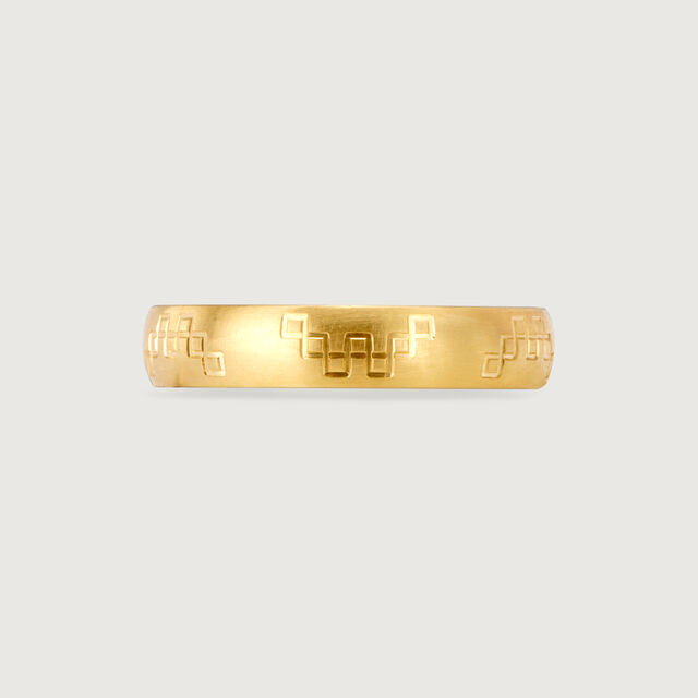 Forever Band 18KT Gold Couple Ring -Single Piece,,hi-res image number null