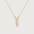 Linked by Love 14KT Yellow Gold Necklace,,hi-res view 4