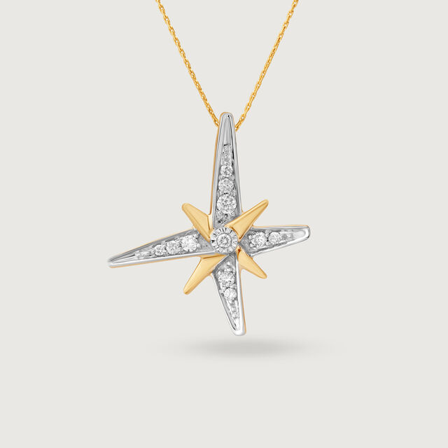 Starlight Sonata 14 kt Diamond Pendant,,hi-res image number null