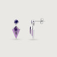 Vivid Prism Silver Drop Earrings,,hi-res view 4
