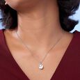 Love Struck Silver Pendant,,hi-res view 2