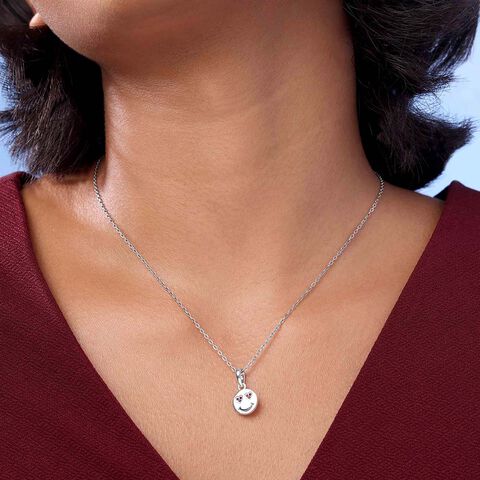 Love Struck Silver Pendant