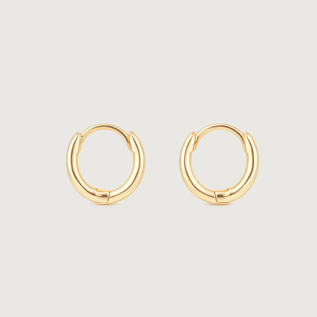 Classic Mini Gold Hoop Earrings,,hi-res image number null