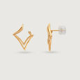 Stellar Symphony  14KT Stud Earrings,,hi-res view 3