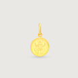 Divine Lakshmi Gold Pendant,,hi-res view 7