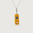 Vintage Ride Yellow Car Silver Charm,,hi-res view 2