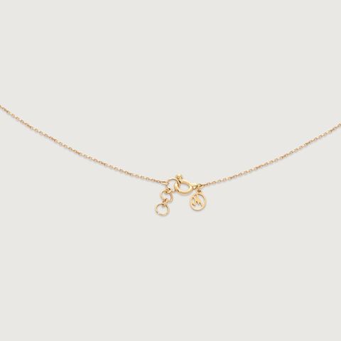 Petal Crest Diamond Necklace