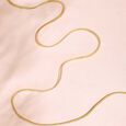 Sleek Twist Gold Chain,,hi-res view 1