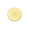5 Gm 24 Karat Lotus Gold Coin,,hi-res view 3