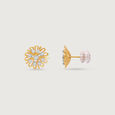 Everbloom Daisy Diamond Stud Earrings,,hi-res view 4