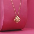 Arch Elegance Gold Pendant,,hi-res view 1