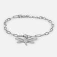 Ethereal Wings Silver Bracelet,,hi-res view 3
