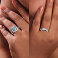 Cosmic Shine Stackable Silver Ring,,hi-res view 4