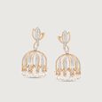 Chic Bloom Diamond Jhumka,,hi-res view 3