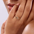 14KT Golden Geometry Finger Ring,,hi-res view 2