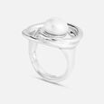 Pearl Reverie Pearl Silver Ring,,hi-res view 4