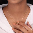 Friends Of Bride 14KT Yellow Gold Necklace,,hi-res view 2