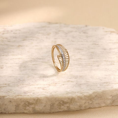 Radiant Balance Diamond Ring